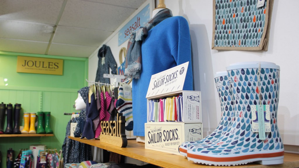 Seasalt products at Lindsayline, Kirkcudbright